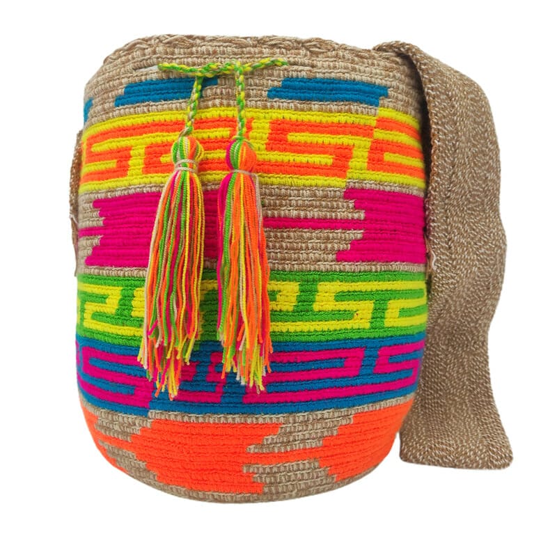 Mochila Wayuu Matiz Color